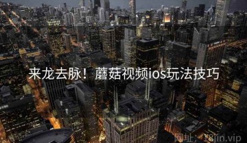 来龙去脉！蘑菇视频ios玩法技巧