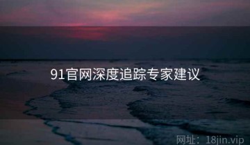 91官网深度追踪专家建议