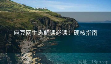 麻豆网生态解读必读！硬核指南