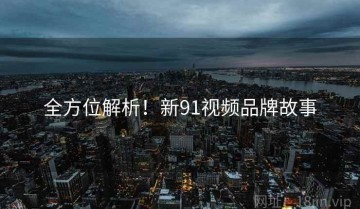 全方位解析！新91视频品牌故事