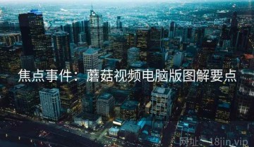 焦点事件：蘑菇视频电脑版图解要点