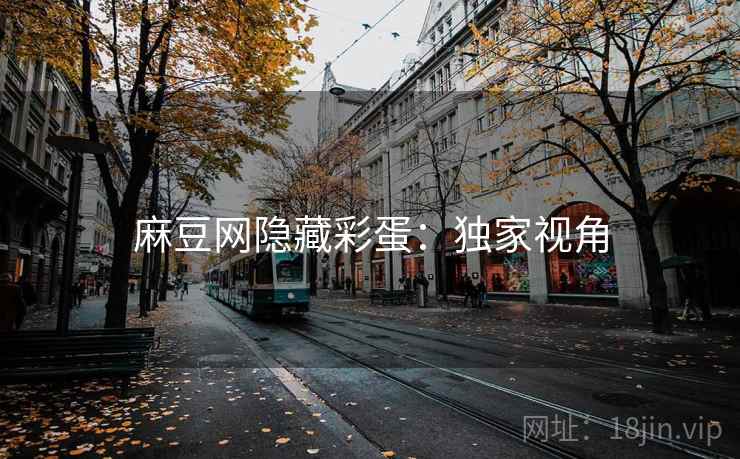麻豆网隐藏彩蛋：独家视角