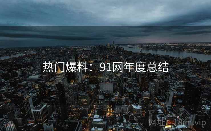 热门爆料：91网年度总结
