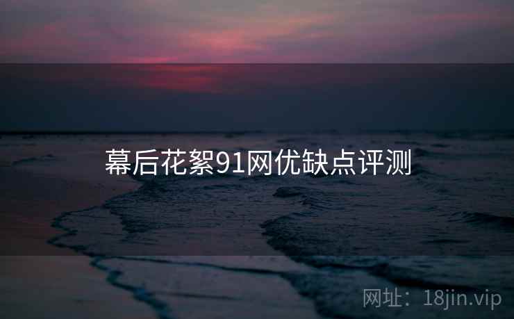 幕后花絮91网优缺点评测
