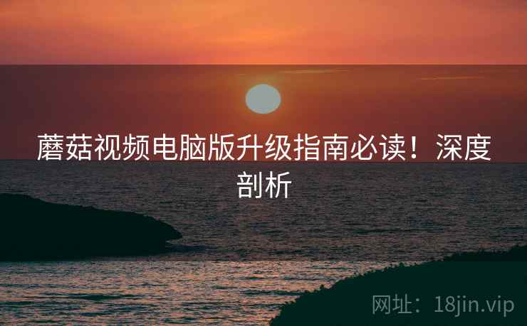 蘑菇视频电脑版升级指南必读！深度剖析